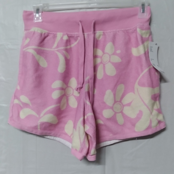 Out From Under Urban Outfitters Floral Smiley Face Shorts - Picture 1 of 10
